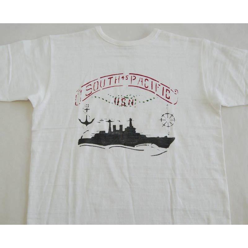 ウエアハウス　HELLER'S CAFEヘラーズカフェウエアハウス　シャツ HELLER'S CAFEヘラーズカフェ T-シャツ HC-M17 USN(多色プリント