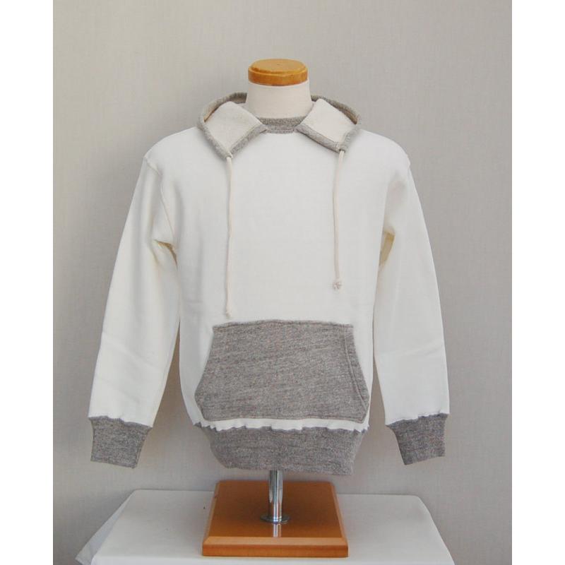 DUBBLE WORKS ダブルワークス スウェット 後付け2TONE TSURIAMI HOODIE