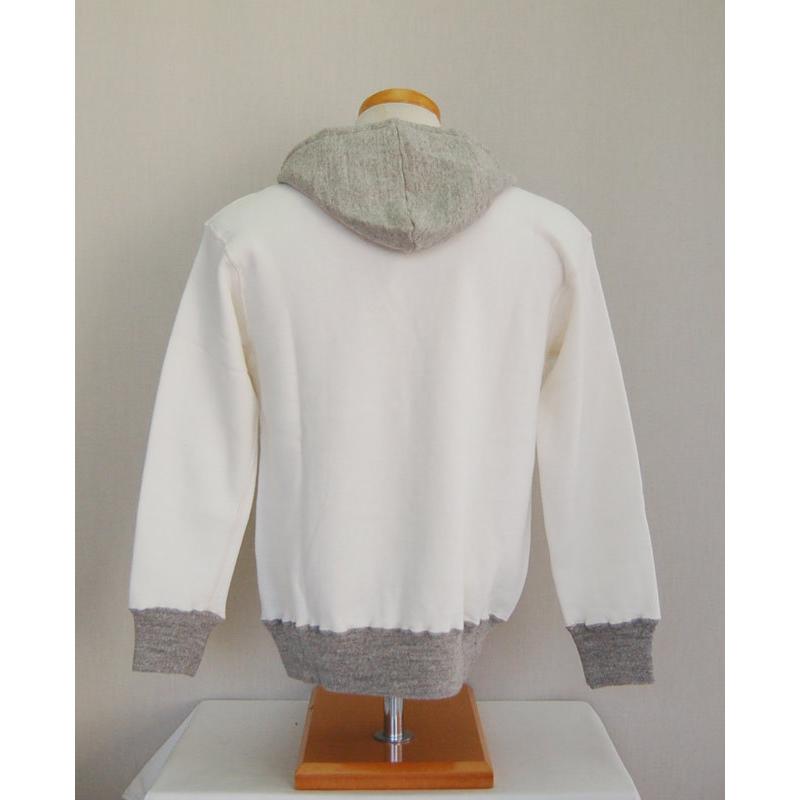 DUBBLE WORKS ダブルワークス スウェット 後付け2TONE TSURIAMI HOODIE
