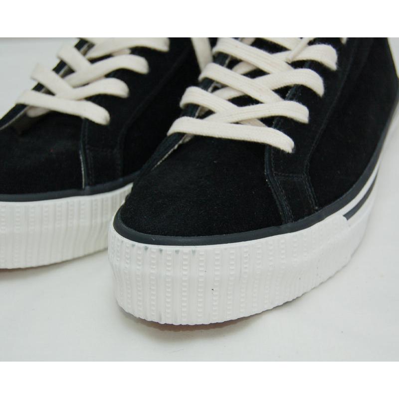 WAREHOUSEウエアハウス スニーカー 3401 HI CUT SUEDE SNEAKER(BLACK)｜takeoff-clothing｜09