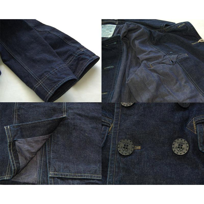 ジャケット　デニム　S 新品 セール】AUTHENコラボ SILKNIZED DENIM トラッカージャケット