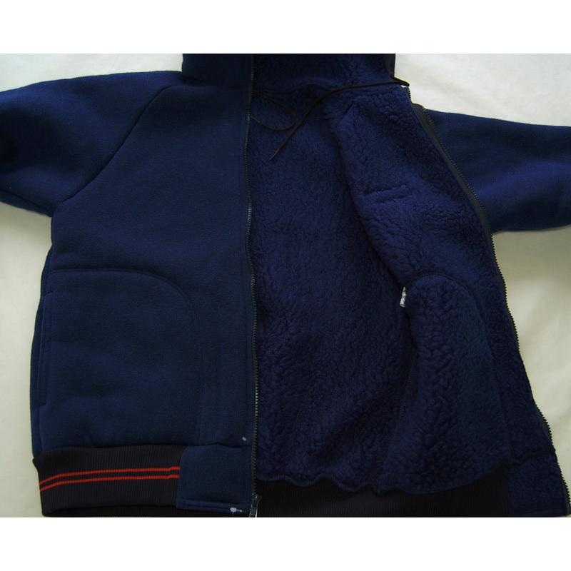 WAREHOUSEウエアハウス アウター2154 CLASSIC PILE HOODIE(ネイビー