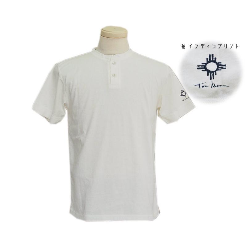 TWO MOON トゥームーン T-シャツ 24223 S/SヘンリーTee(01：オフ
