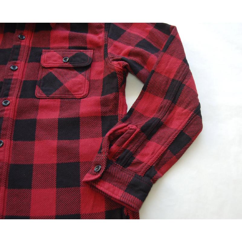 DELUXEWARE デラックスウエア 長袖シャツ HV-00-50s BUFFALO CHECK