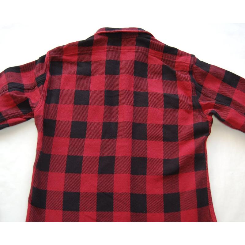DELUXEWARE デラックスウエア 長袖シャツ HV-00-50s BUFFALO CHECK