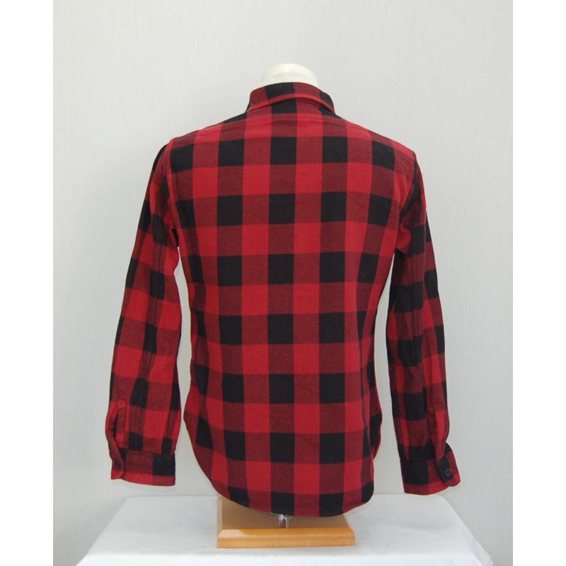 DELUXEWARE デラックスウエア 長袖シャツ HV-00-50s BUFFALO CHECK