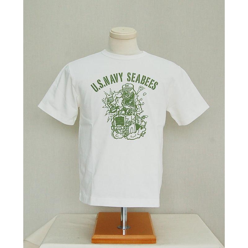 COLIMBO コリンボ T-シャツ ZX-0410 Montauk Tee”U.S.N.Seabees