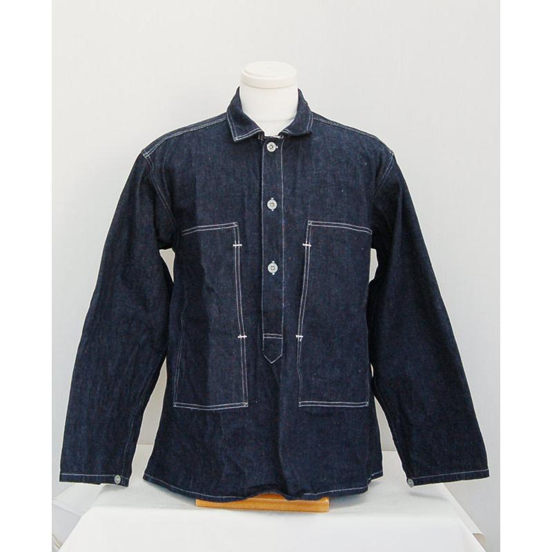 WAREHOUSE ウエアハウス 2187 U.S.ARMY DENIM PULLOVER (ワンウォッシュ) : TAKE OFF - 通販 ...
