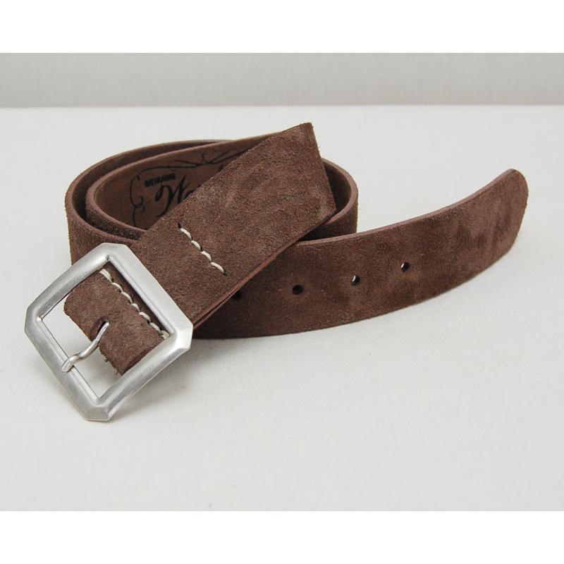 WAREHOUSEウエアハウス ベルト 6043 SUEDE GARRISON BELT : TAKE OFF