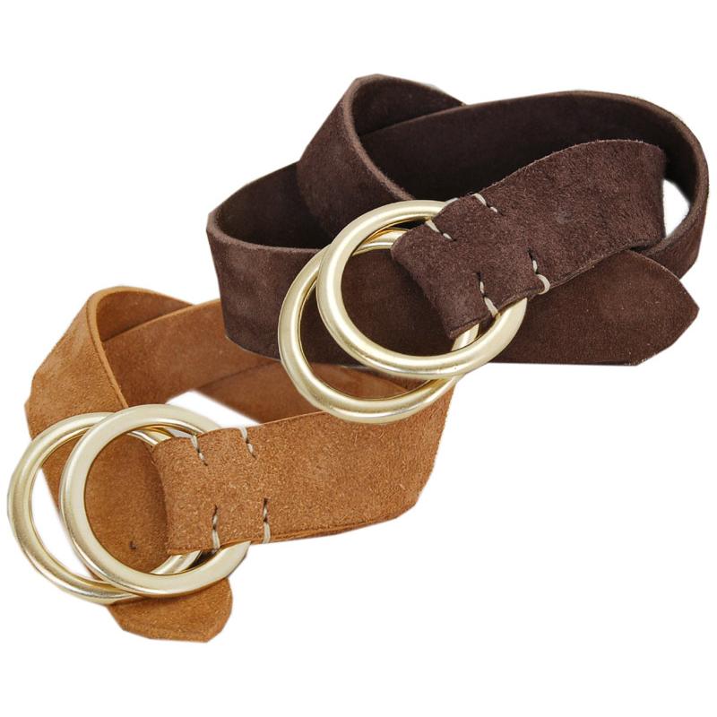 WAREHOUSEウエアハウス ベルト 6044 SUEDE W RING BELT : TAKE WAREHOUSEウエアハウス ベルト 6044 SUEDE W RING BELT : TAKE