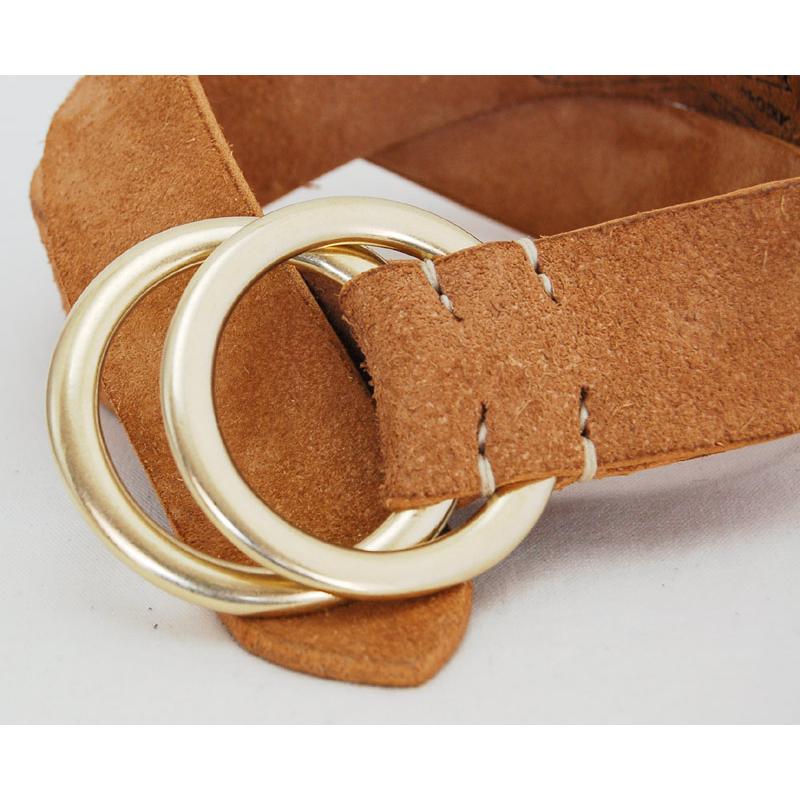 WAREHOUSEウエアハウス ベルト 6044 SUEDE W RING BELT : TAKE WAREHOUSEウエアハウス ベルト 6044 SUEDE W RING BELT : TAKE