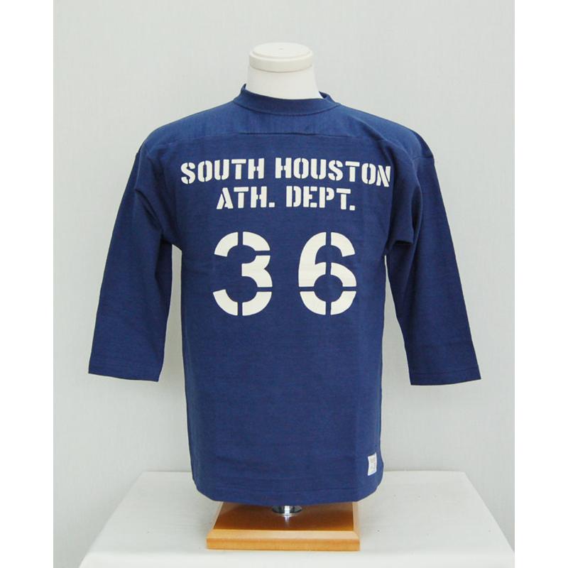 WAREHOUSEウエアハウス 4063 7分袖フットボールT SOUTH HOUSTON : TAKE 