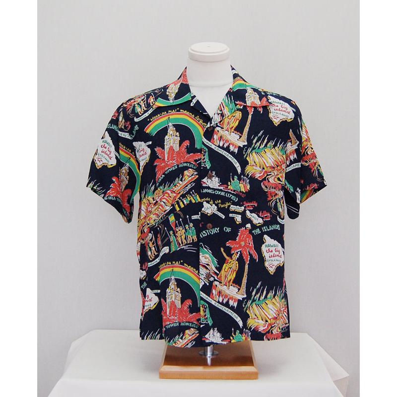 2023 SunSurf サンサーフ 半袖 SS39013 / RAYON HAWAIIAN SHIRT