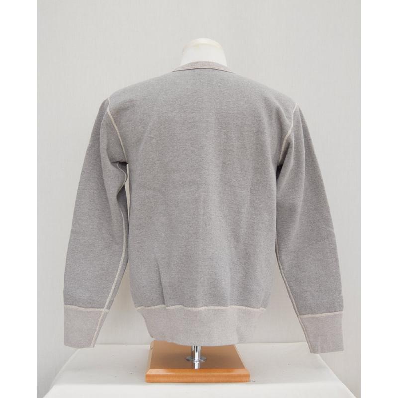 Deluxeware / FLAT.SEAM PLAIN/スウェット/S/コットン/GRY/S101-00 DELUXEWARE デラックスウエア スウェット S101-00 [FLAT.SEAM PLAIN