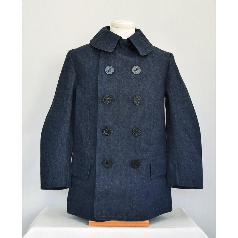 WAREHOUSEウエアハウス アウターLot 2205 1920'S WW1 STYLE U.S.NAVY 13STARS PEA COAT(インディコデニム)の画像