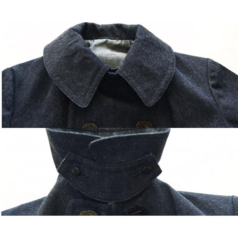 WAREHOUSEウエアハウス アウターLot 2205 1920'S WW1 STYLE U.S.NAVY 13STARS PEA COAT(インディコデニム)の画像