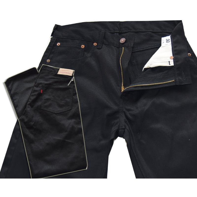 WAREHOUSE ウエアハウス ジーンズ 1096 PIQUE PANTS(ブラック) : TAKE