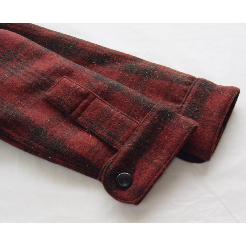 WAREHOUSEウエアハウス アウター 2217 C.C.C.LUMBER JACK BUFFALO CHECH(RED/BLACK)の画像