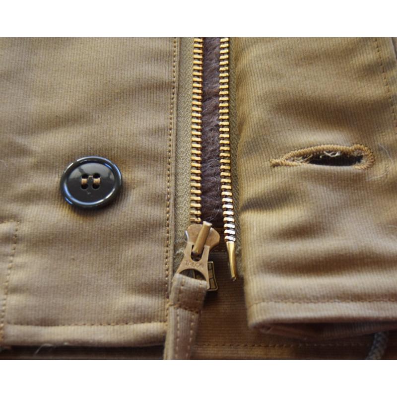 Buzz Rickson's(バズリクソンズ) フライトジャケット BR15345 N-1 Khaki “NAVY DEPARTMENT DEMOTEX-ED”の画像