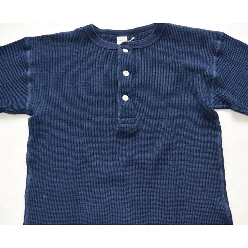 WAREHOUSE ウエアハウス 5912 インディゴ 4本針ヘンリーネック