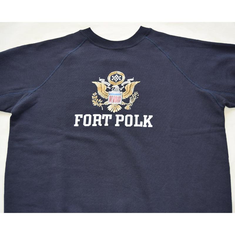WAREHOUSE ウエアハウス スウェット409 ラグランスリーブ FORT POLK