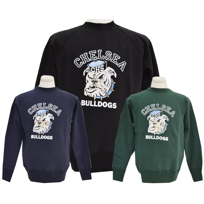 WAREHOUSE ウエアハウス スウェット409 ラグランスリーブ BULLDOGS