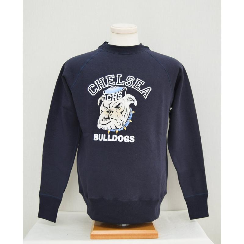 WAREHOUSE ウエアハウス スウェット409 ラグランスリーブ BULLDOGS 