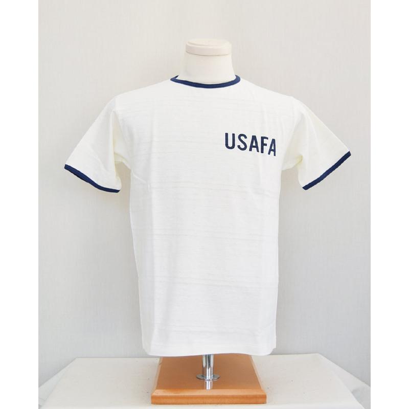 WAREHOUSEウエアハウス T-シャツ 4059 リンガーT　USAFA｜takeoff-clothing｜02