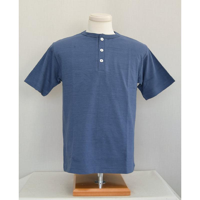 WAREHOUSE ウエアハウス 4601 Tシャツ ヘンリーネックTee 無地(MC