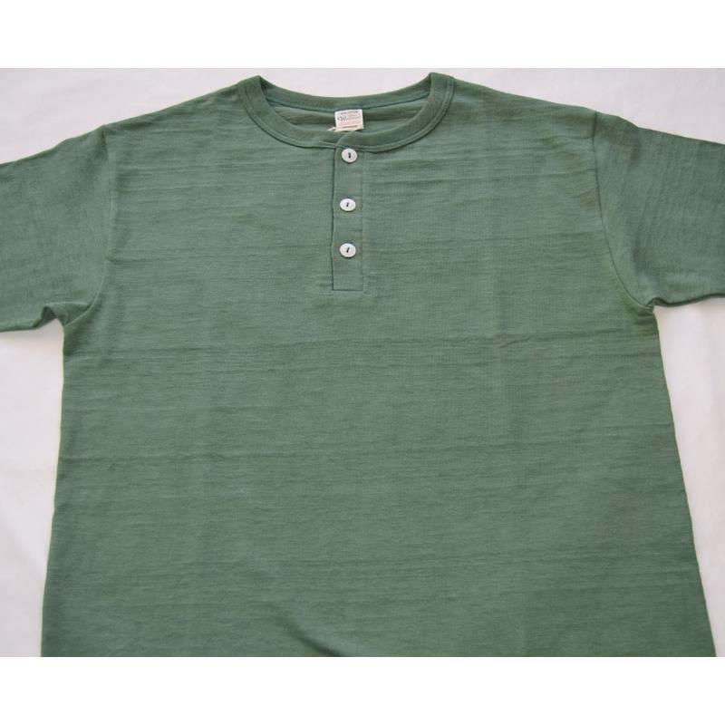 WAREHOUSE ウエアハウス 4601 Tシャツ ヘンリーネックTee 無地(MC 