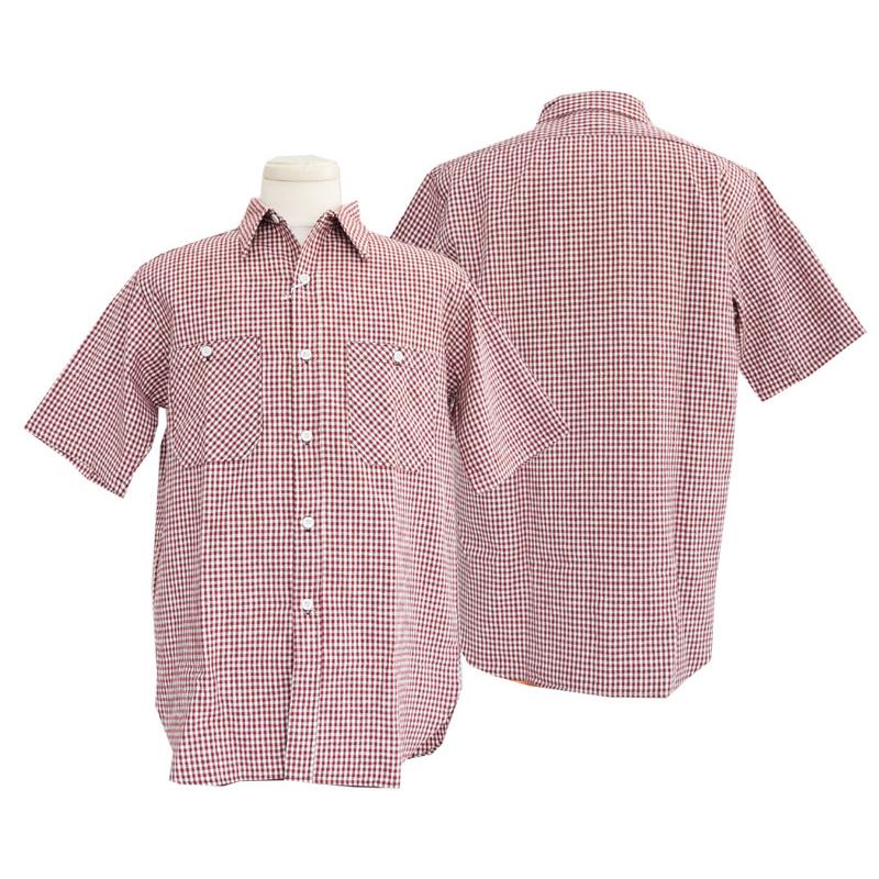 WAREHOUSE ウエアハウス 半袖シャツ 3056 SHORT SLEEVE CHECK WORK