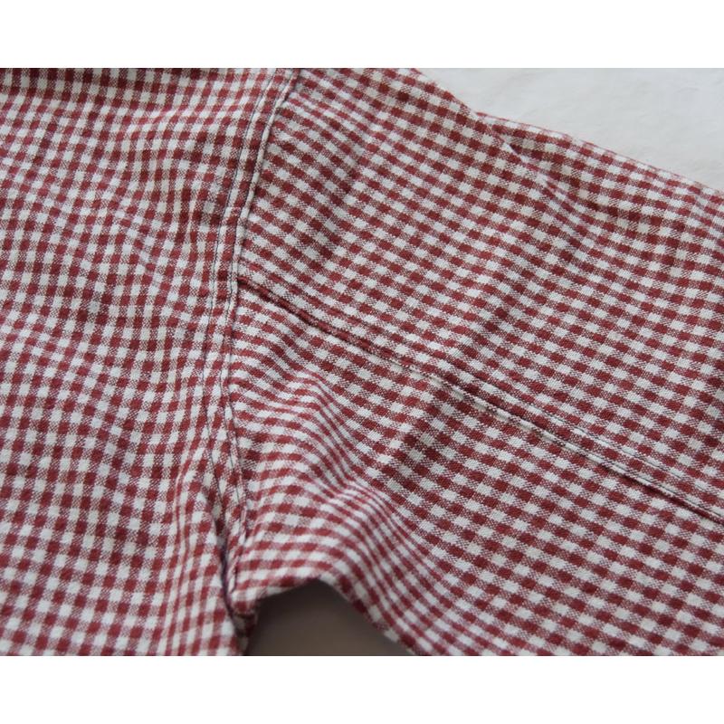 WAREHOUSE ウエアハウス 半袖シャツ 3056 SHORT SLEEVE CHECK WORK
