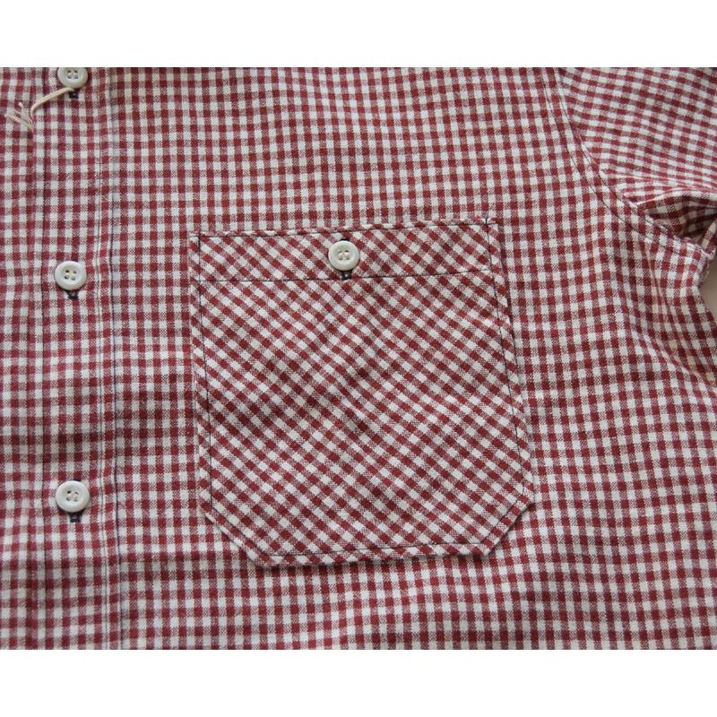 WAREHOUSE ウエアハウス 半袖シャツ 3056 SHORT SLEEVE CHECK WORK