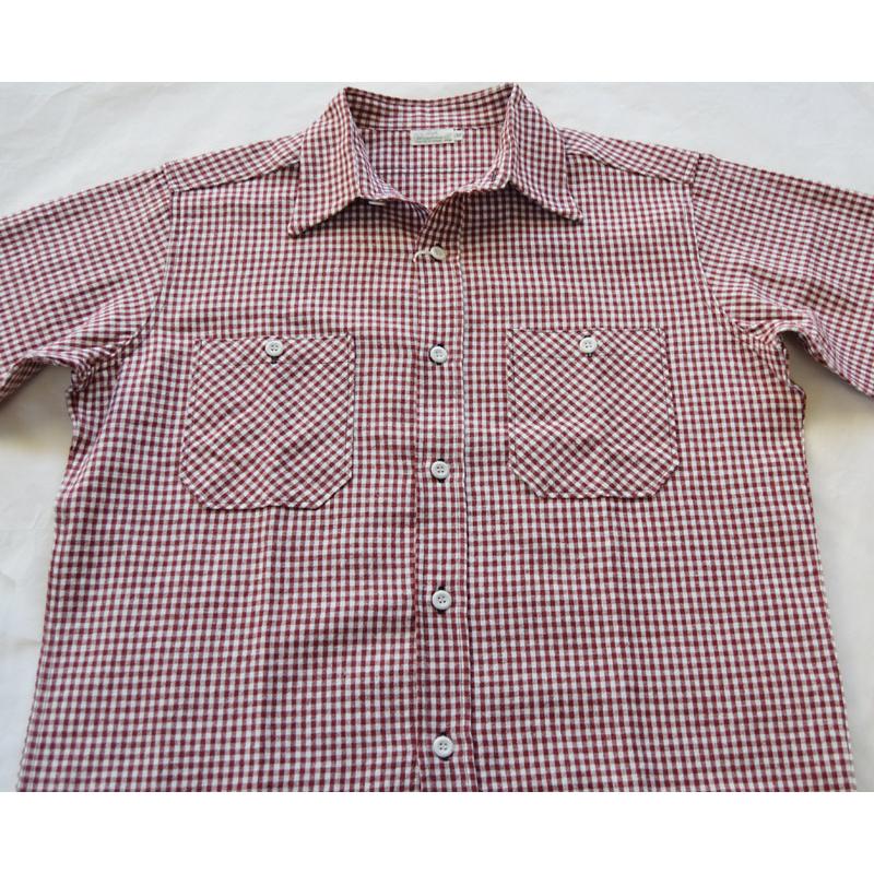 WAREHOUSE ウエアハウス 長袖シャツ 3055 LONG SLEEVE CHECK WORK