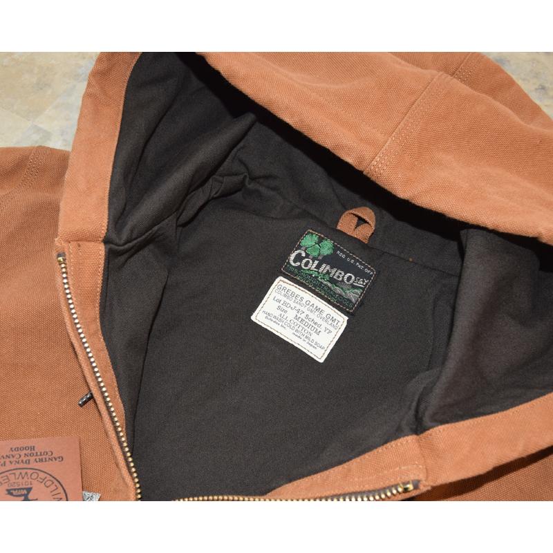 Colimbo コリンボ GANTRY DYNA CANVAS PARKA CAMEL ZZ-0147 : TAKE OFF