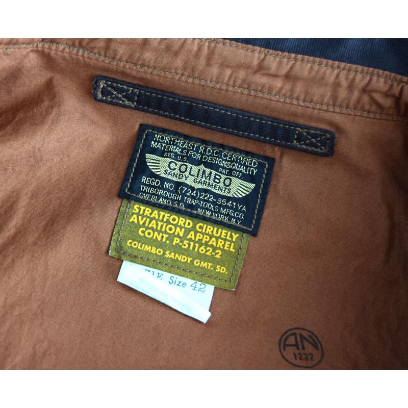 COLIMBO コリンボ A-2 Plain Aberdeen Aero Jkt. ZA-0100 アベル