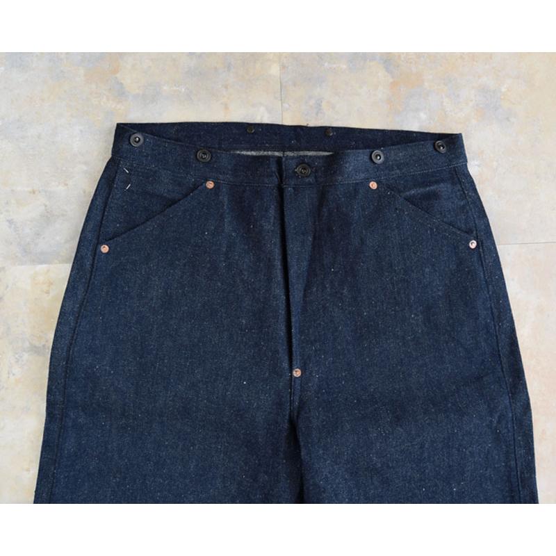 WAREHOUSEウエアハウス 1910〜1915 No3 WAIST OVERALLS デニム