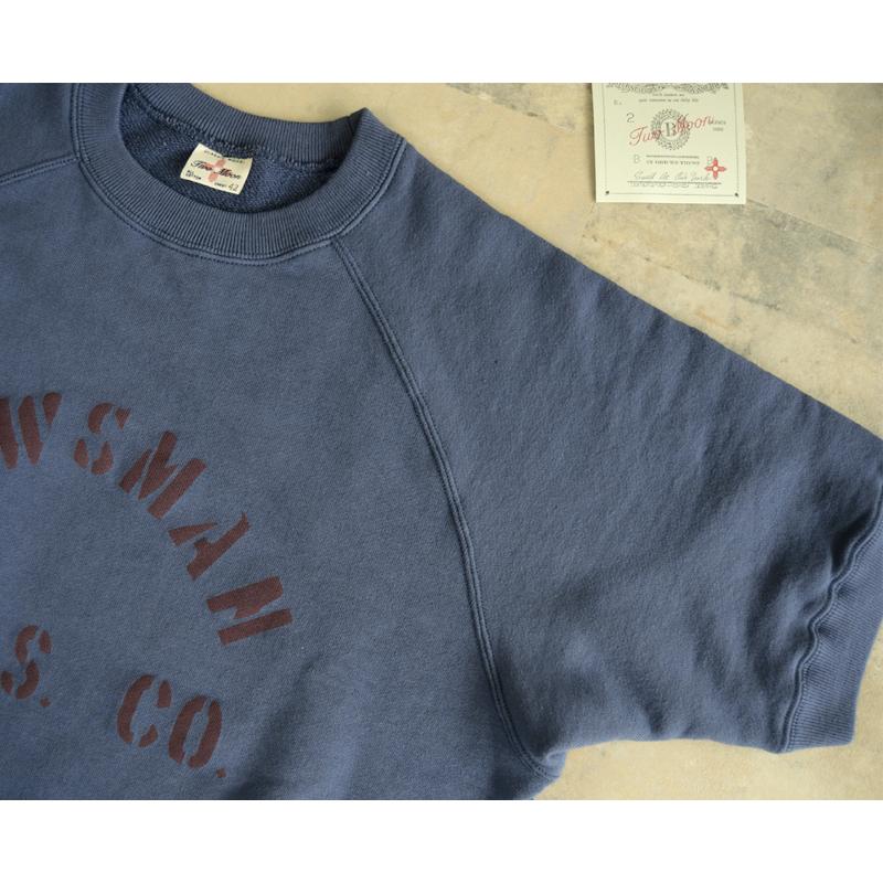 Two Moon[トゥームーン] 半袖スウェット Bowsman Print S/S sweat