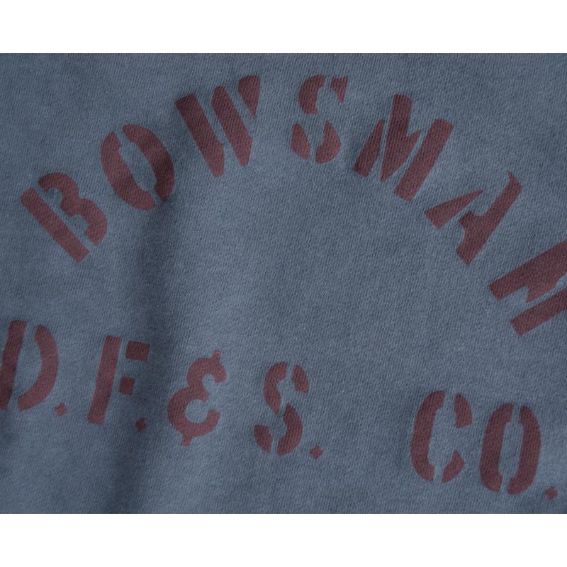 Two Moon[トゥームーン] 半袖スウェット Bowsman Print S/S sweat