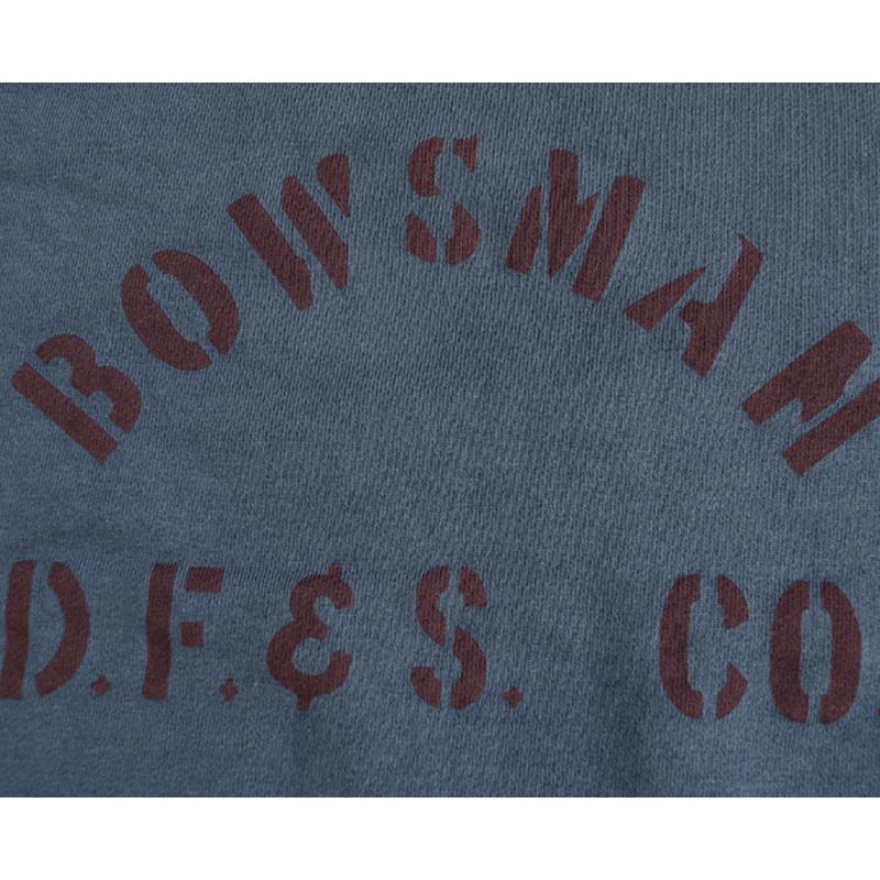 Two Moon[トゥームーン] 半袖スウェット Bowsman Print S/S sweat
