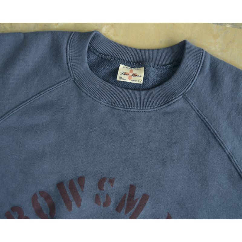 Two Moon[トゥームーン] 半袖スウェット Bowsman Print S/S sweat
