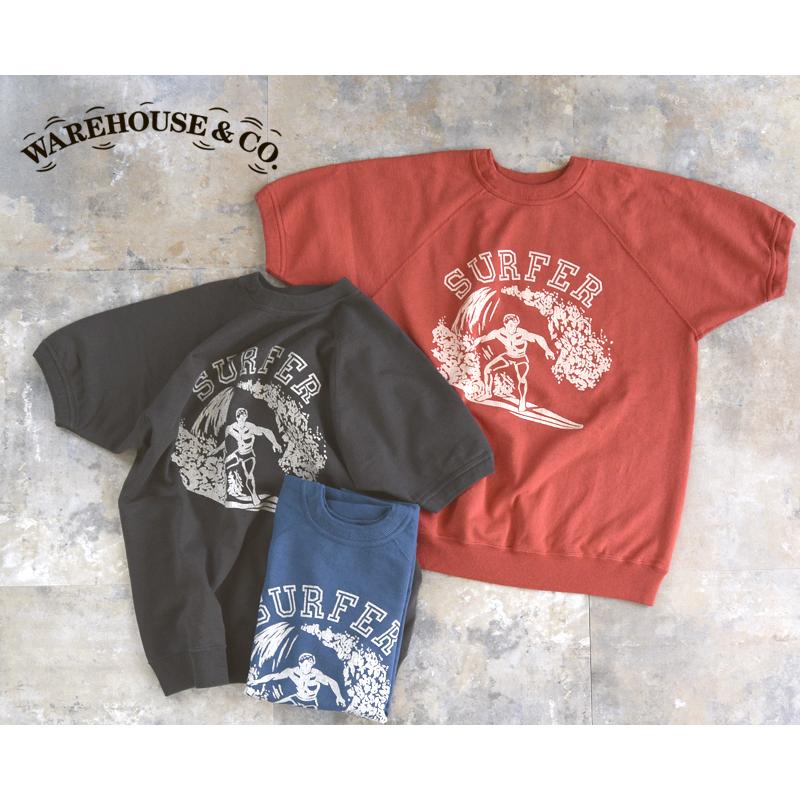 warehouse.co ウエアハウス　半袖スウェット　4104 Mサイズ トップス半袖,半袖Tシャツ | ろーぐす オンラインショップ