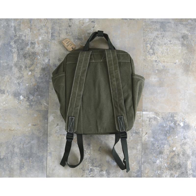 NO MORE WAR MILITARY キャンバスバックパック NO MORE WAR ノーモアウォー MILITARY キャンバスバックパック