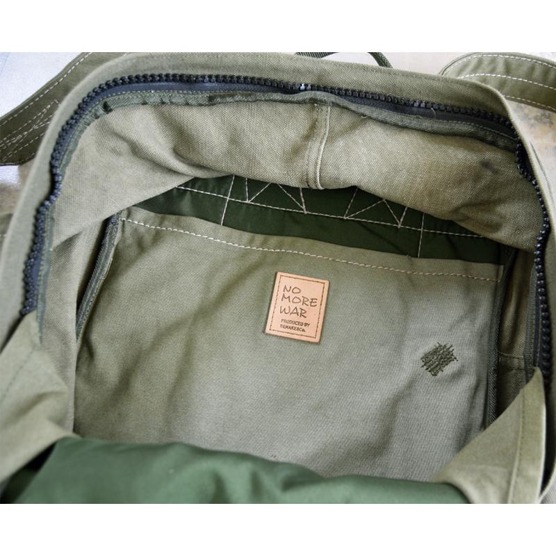 NO MORE WAR ノーモアウォー MILITARY キャンバスバックパック