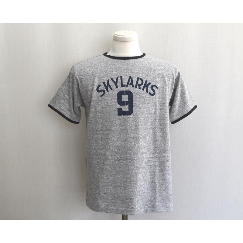 専用⑦ WAREHOUSEウエアハウス T-シャツ 4059 リンガーSKYLARKS : TAKE OFF