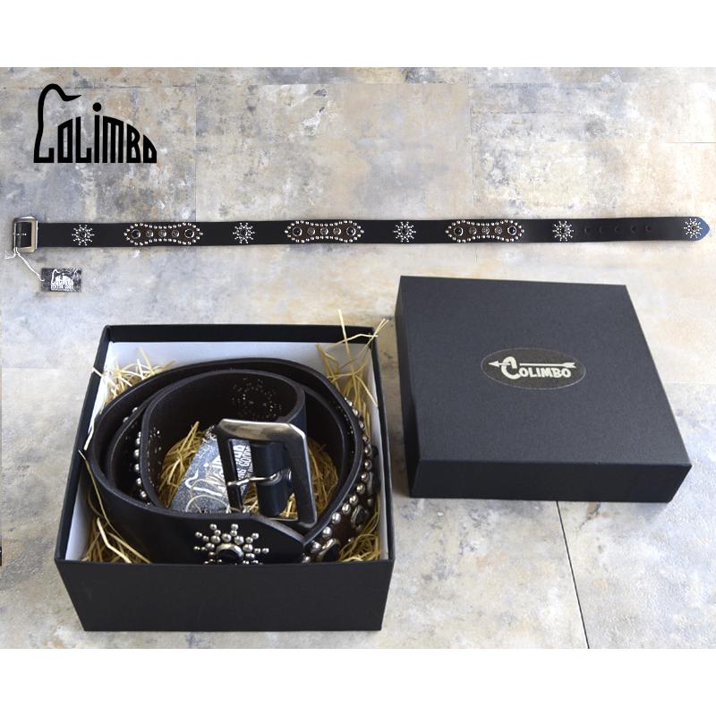 COLIMBOコリンボ ベルト ZA-0700 STUD BELT 40mm (Peanuts) : TAKE OFF