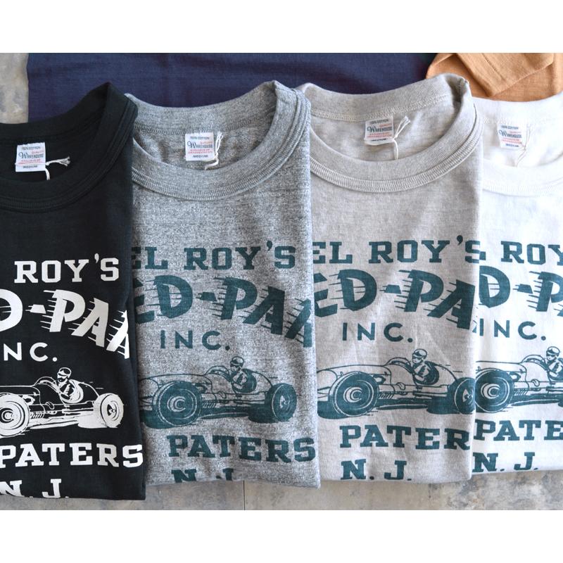 WAREHOUSE ウエアハウス Tシャツ Lot.4601 SPEED-PARTS【レーシング