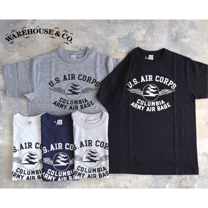 WAREHOUSE ウエアハウス Tシャツ Lot.4601 COLUMBIA ARMY AIR BASE