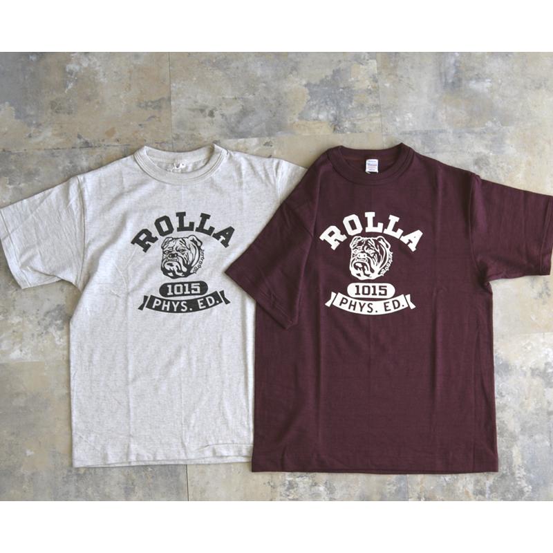 WAREHOUSE ウエアハウス Tシャツ Lot.4601 ROLLA 【ブルドッグフェイス