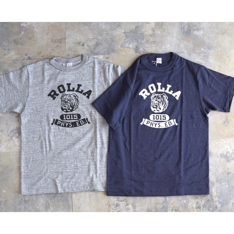 WAREHOUSE ウエアハウス Tシャツ Lot.4601 ROLLA 【ブルドッグフェイス